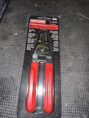 Crimpadora Sears Craftsman EE. UU. Nos Pelacables Mango Rojo 82543 10-18awg  Foto 1 de 4
