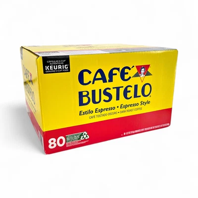 Café Bustelo Coffee Espresso Style K-Cups, Dark Roast - 80 Count - Image 1 of 3