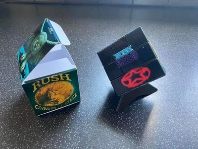 Rush Rubix Cube, Box and Plinth!  80 Other Bands Available. Ideal Gift! - Image 1 of 4