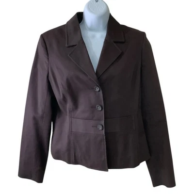 Blazer Traje Chaqueta Isaac Mizrahi Mujer 10 Muescas Solapa Formal Carrera Ropa de Oficina Foto 1 de 4