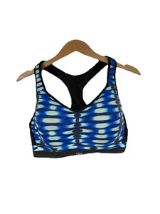 Victoria's Secret VSX Sport BH Gr. 38 D Mesh blau Racerback gepolstert sportlich - Bild 1 von 4