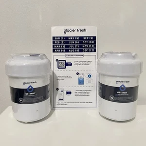 2 pack Glacier Fresh GF-MWF Water Filter RWF1060 MWFP MWFA GWF HDX FMG-1 WFC1201 - Picture 1 of 6