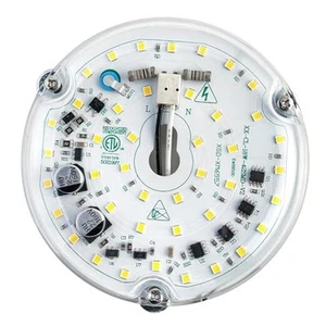 4 inch Retrofit Light Kit for Ceiling Fan Light Replacement Panel White 6000K - Picture 1 of 8