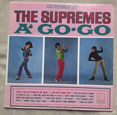 Supremes - A' Go-Go LP Vinyl - Motown 649 Foto 1 de 4