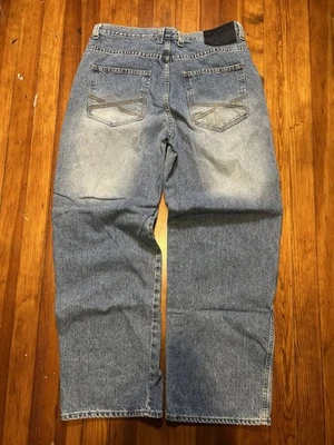 Pantalones de mezclilla sueltos holgados Reverb vintage para hombre talla 34x30 de colección patinador Y2K grunge Foto 1 de 4