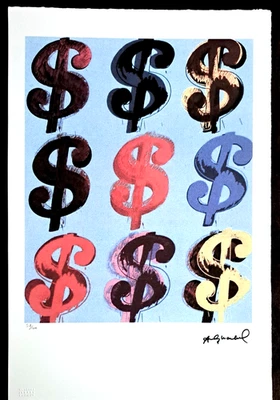 Andy Warhol - 57x38  - Limitierte Auflage Nr. 58/100 - Bild 1 von 4