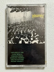 Indestroy Senseless Theories Cassette Tape Original 1989 Death Metal - Picture 1 of 6