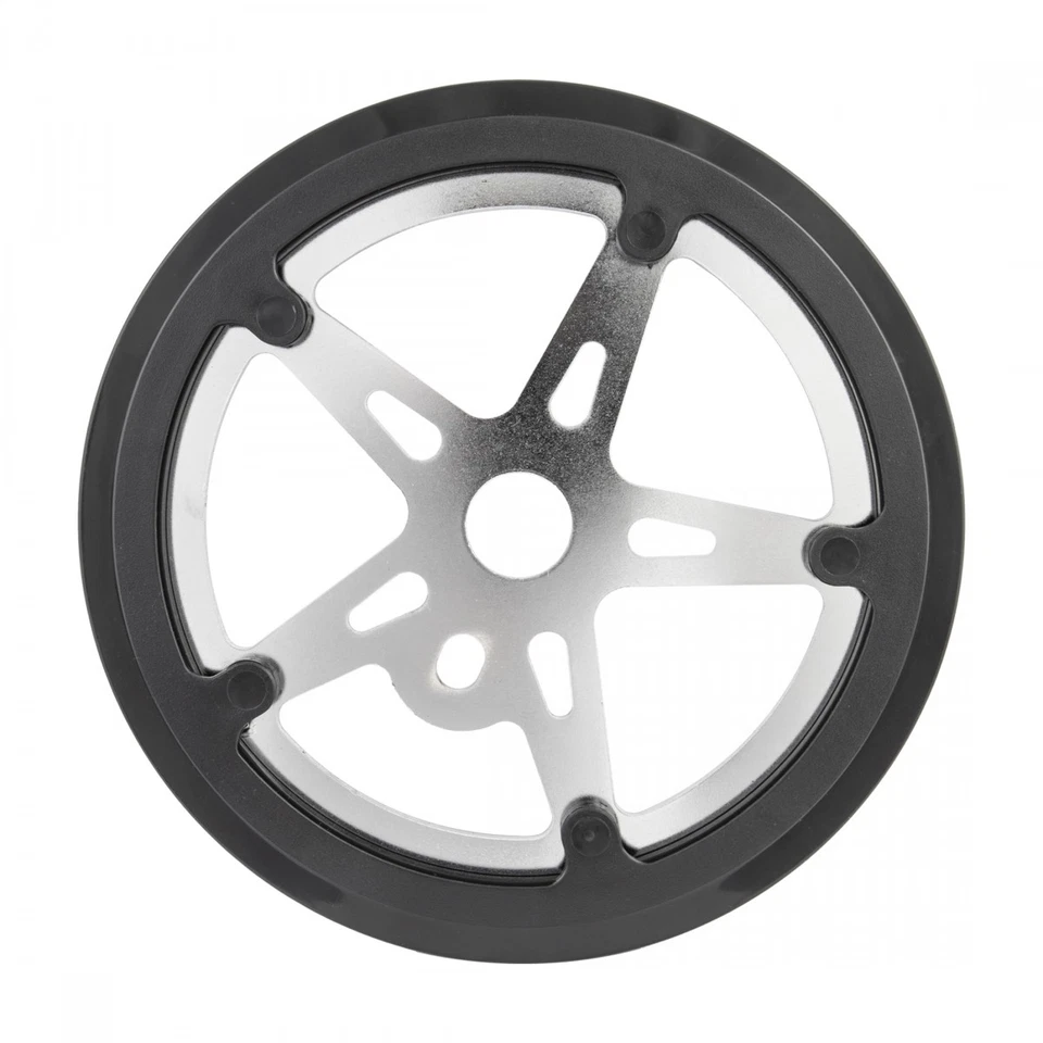 Sunlite 44T Steel Double Chainring for BMX Bikes - 1/2 x 3/32, Black, Durable, - Image 1 of 2