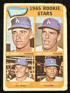 1965 Topps #561 ⚾️ Dodgers Rookie Stars ⚾️ Daboll • Kekich • Lefebvre • Valle - Picture 1 of 6
