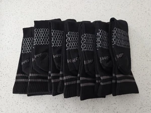 Bombas Socks Unisex Crew Size Medium (Men's 6-9.5, Women's 7-11 1/2 ) 7 Pairs - Picture 1 of 3