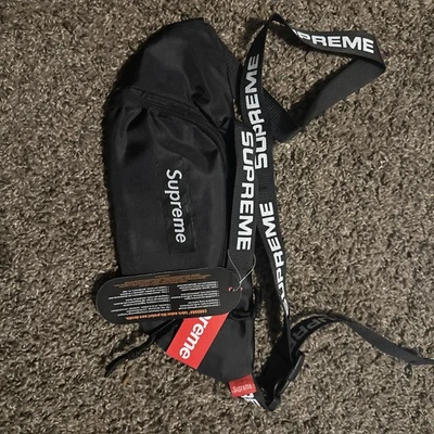 New Dead stock BLK Supreme SS18 Waist Bag Unisex Black New With Tags - Image 1 of 4
