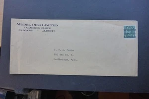 CANADA  PRECANCEL COVER #179xx "MODEL OILS LIMITED" CALGARY   CAN.SHIP $1.99 - Picture 1 of 2