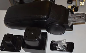 SUZUKI SWIFT MK3 05-10 Mittelarmlehne Armlehne Kunst Leder Bezug Schwarz - Bild 1 von 1