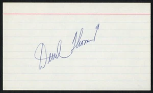 Derrel Thomas signed autograph auto 3x5 index card Baseball Player 8225 - Picture 1 of 1