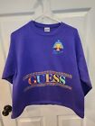Vintage 90s Y2K Guess Products Crewneck Sweater Purple Women’s Medium