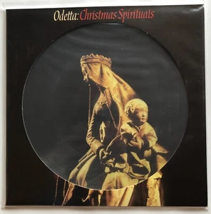 Odetta Weihnachten spirituelle Vinyl Schallplatte Bild Disc neu versiegelt 889397577629 - Bild 1 von 3