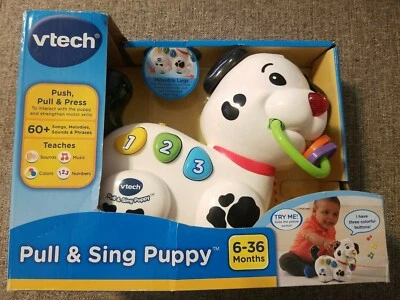 VTech Pull and Sing Puppy Toy 6-36 Months BRAND NEW  - Image 1 of 4