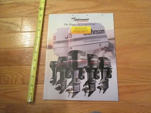 Johnson Boat Motors 1995 Vintage Boats Dealer sales brochure catalog - Picture 1 of 12