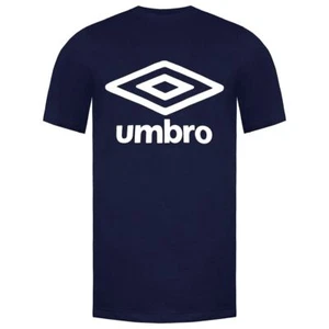 Camiseta Umbro Manga Corta Cuello Redondo Azul Marino Para Hombre Grande Logo 65352U Y70 - Imagen 1 de 1