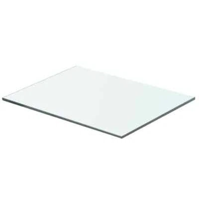 Shelf Panel Glass Clear 40x25 cm vidaXL - image 1 of 2