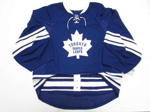 TORONTO MAPLE LEAFS AUTHENTIC THIRD REEBOK EDGE 2.0 7287 JERSEY GOALIE CUT 60 Cover