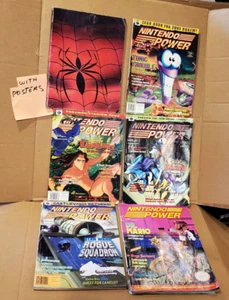 Nintendo Power Magazine Lot -16 Total - 7 posters included, 9 didn' t come with - Picture 1 of 8
