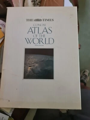 Concise Atlas of the World. "THE TIMES" HARDBACK .9th EDITION With SLIP COVER - Image 1 of 2