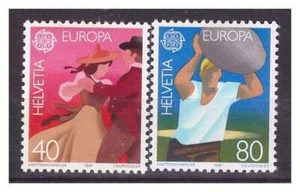 SCHWEIZ 1981 - EUROPA CEPT SERIE NEU ** POSTFRISCH - Bild 1 von 1