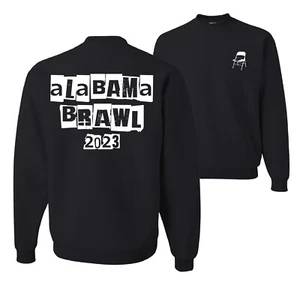 Alabama Boat Brawl 2023 Fuente de Carta Críptica Hombres Mujeres Sudadera - Imagen 1 de 17