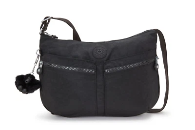 Kipling IZELLAH Medium Across Body Shoulder Bag - Black Noir RRP £83 - Image 1 of 4