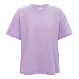 Plain Kids T-shirt Short Sleeve Tops Casual Tee Toddler Shirts Cotton Boys - Picture 1 of 102