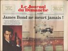 JAMES BOND SUPPLEMENT SPECIAL - LE JOURNAL DU DIMACHE 7/12/1997