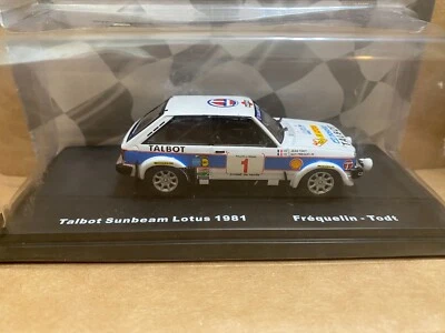 TALBOT SUNBEAM LOTUS 1981 REQUAREELIN-TODT 1/43 СЛАВЯНСКИЙ (IXO) ARGE - Изображение 1 из 3