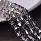 10 pièces 10 mm lot de perles lâches en verre cristal à facettes cube pour la fabrication de bijoux