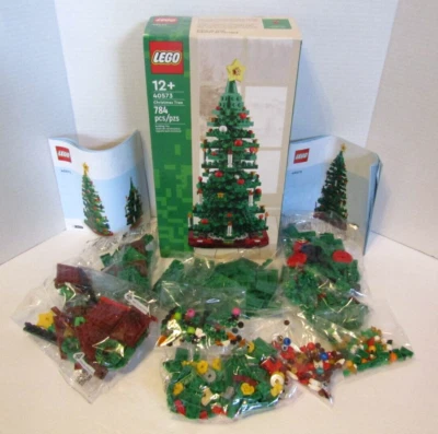 LEGO Christmas Tree 40573 Toy Building Set for Kids 2 in 1 New In Box - Image 1 of 4