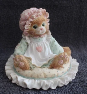 Calico Kittens 1992 Just Thinking About You Figurine Priscilla Hillman Adorable - Picture 1 of 5