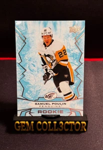 Samuel Poulin 2022-23 UD ICE Hockey #145 ROOKIE - Pittsburgh Penguins - Picture 1 of 1