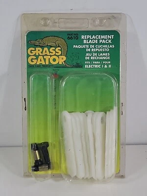 GRASS GATOR REPLACEMENT BLADES #6610 12 BLADES SEALED NEW  - Image 1 of 2