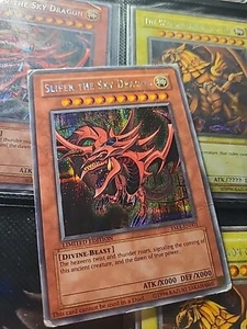 Slifer the Sky Dragon YMA-EN001 Secret Rare Limited Edition Yugioh - Picture 1 of 9