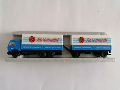 Albedo 1:87 Mercedes-Benz Rimorchio "Rosenmehl" Inclusa OVP H0 - Immagine 1 di 2