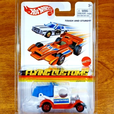 Hot Wheels Flying Customs Dumpin' A Blanco Rojo BW Blackwall Tailandia 2013 Foto 1 de 3