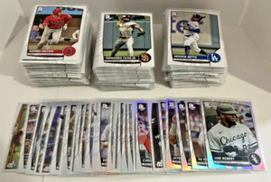 2023 Topps Big League Baseball You Pick COMPLETE YOUR SET #1-250 RCs Base & Foil