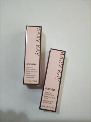 New 2 Mary Kay TimeWise Matte-Wear Liquid Foundation Combination-Oily Ivory 3 - Image 1 of 4