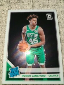 2019-20 Donruss Panini Optic Rated Rookie RC #182 Romeo Langford