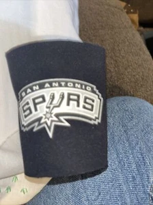 San Antonio Spurs Glitter Can Coozie ] NBA Koozie Drink Holder Can - Picture 1 of 5