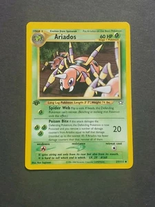 Pokemon 1ST EDITION ARIADOS 27/111 - NEO GENESIS SET - (NM) - Picture 1 of 2