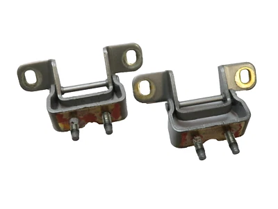 Cadillac XT5 2017 2018 escotilla trasera cubierta juego de bisagras izquierda y derecha plateadas Foto 1 de 4