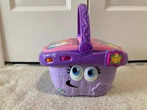 LeapFrog Picnic Basket w/ Sound Interactive Talking Musical Learn Colors Shapes - Picture 1 of 10