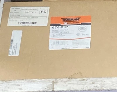 Conversor catalítico com coletor de escape integrado Dorman 674-897 - Novo na caixa - Imagem 1 de 4