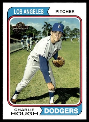 2004 Topps All-Time Fan Favorites Charlie Hough Los Angeles Dodgers #107 - Image 1 of 2